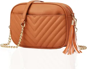 Crossbody Bags for Women,Small Quilted Purse Trendy Designer Cross Body Shoulder Bag, Phone Wallet Purse for Women Handbags
