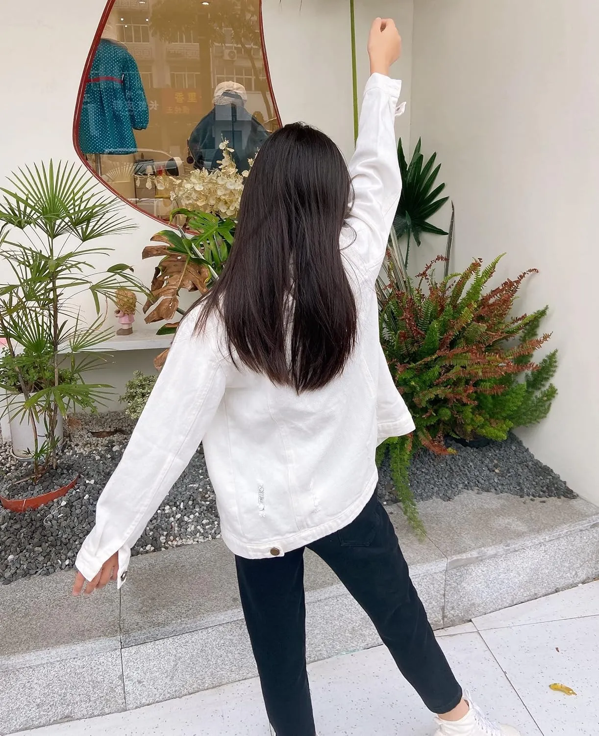 Girls Boys Jean Jacket for (4-14 Years Kids) Trendy Cozy Soft Ripped Denim Coat Casual Outerwear School Travel Teen Gift