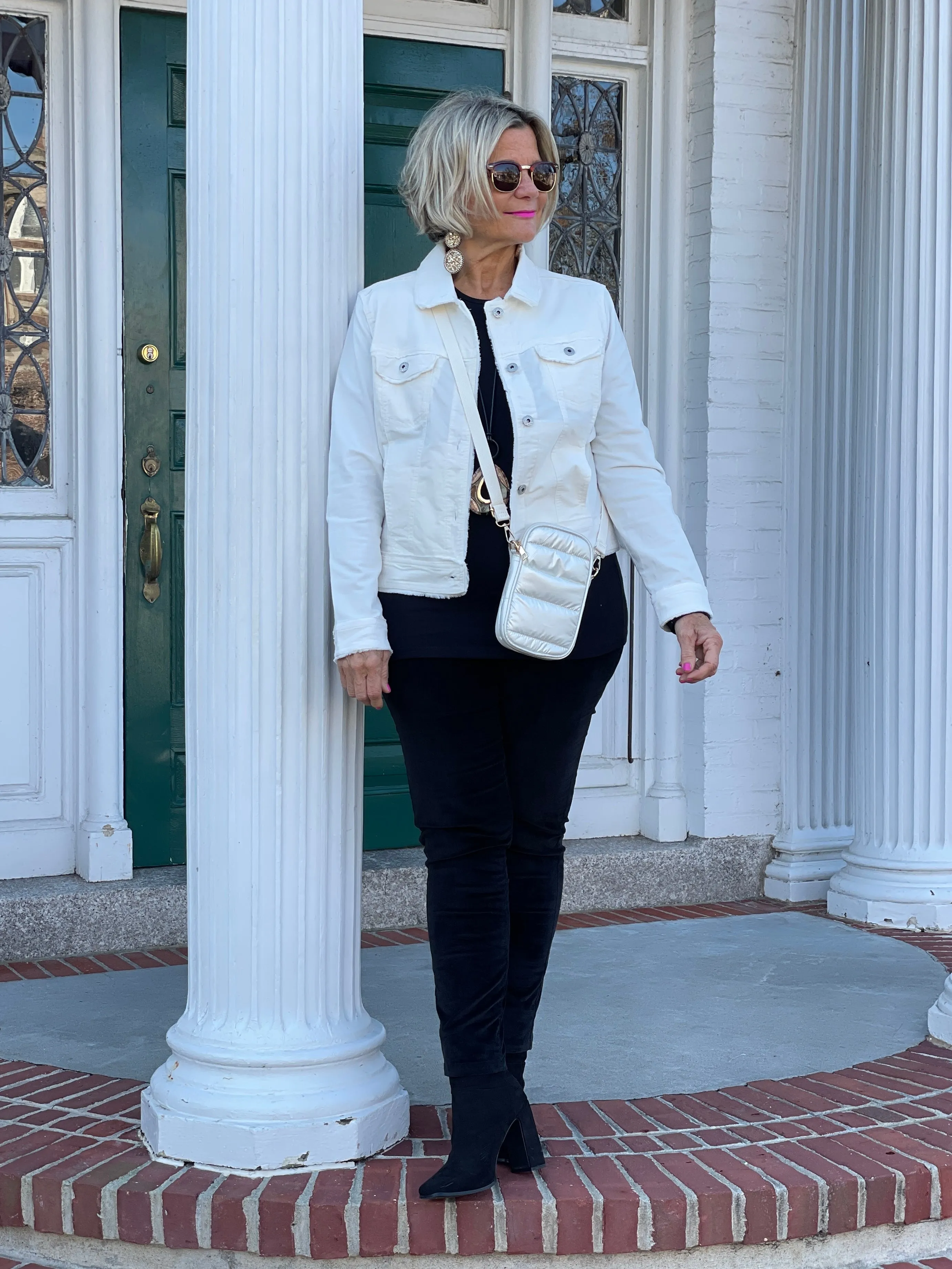 LULU-B CREAM VELOUR JACKET