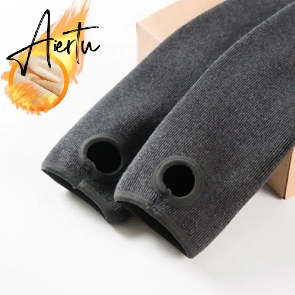 Tossy Warm Fleece Lined Super Thick Warm Leggings Women Winter Spandex Ribbed Slim Pattern Leggins Winter High Waist Basic Pants