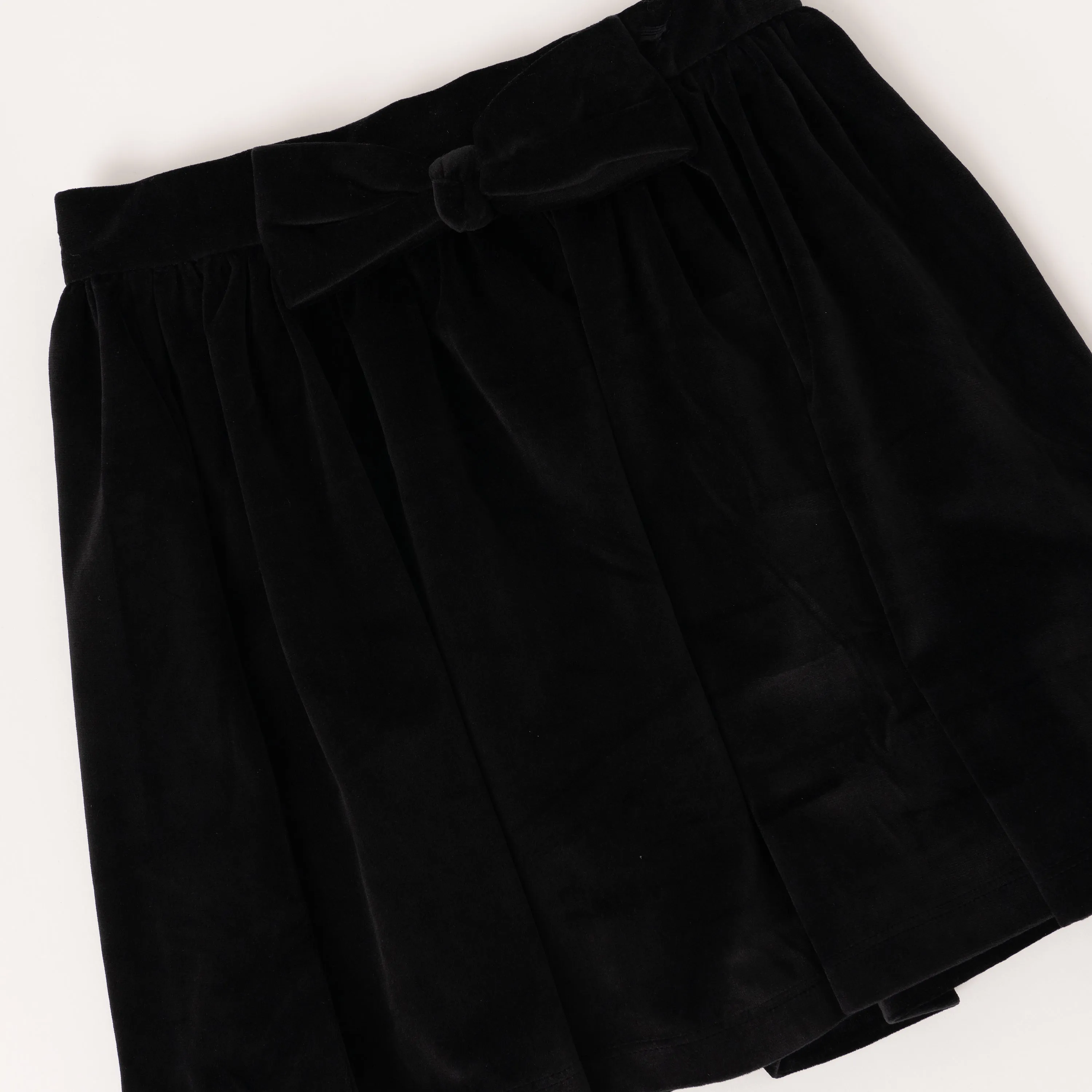 Velvet Bow Skirt